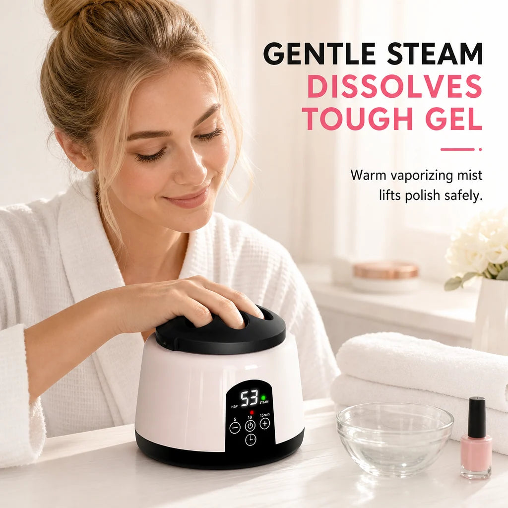 Electric Steam Gel Nail Polish Remover
