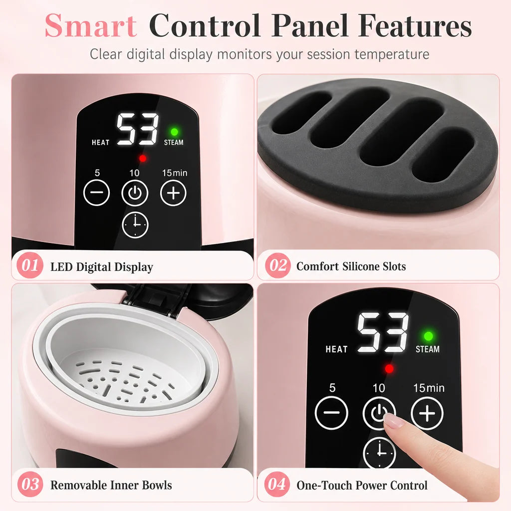 Electric Steam Gel Nail Polish Remover