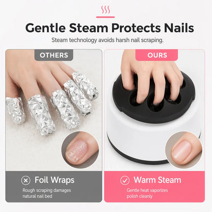 Electric Steam Gel Nail Polish Remover