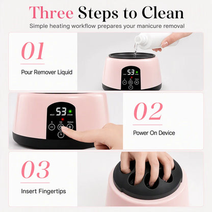Electric Steam Gel Nail Polish Remover
