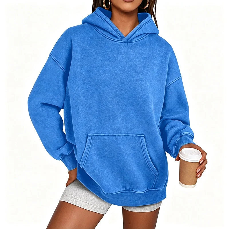 Oversized Acid Wash Hoodie