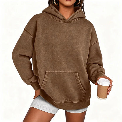 Oversized Acid Wash Hoodie