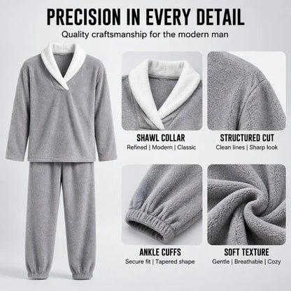 Men's Cosy Fleece Pyjama Set