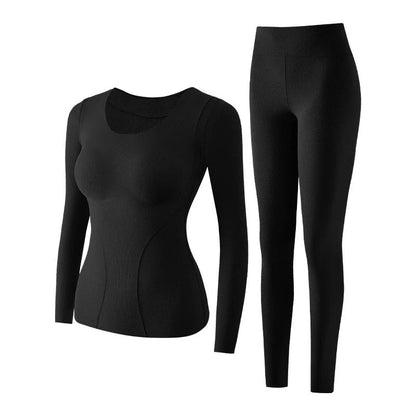 Women's Cosy Thermal Long Sleeve Top & Leggings Set