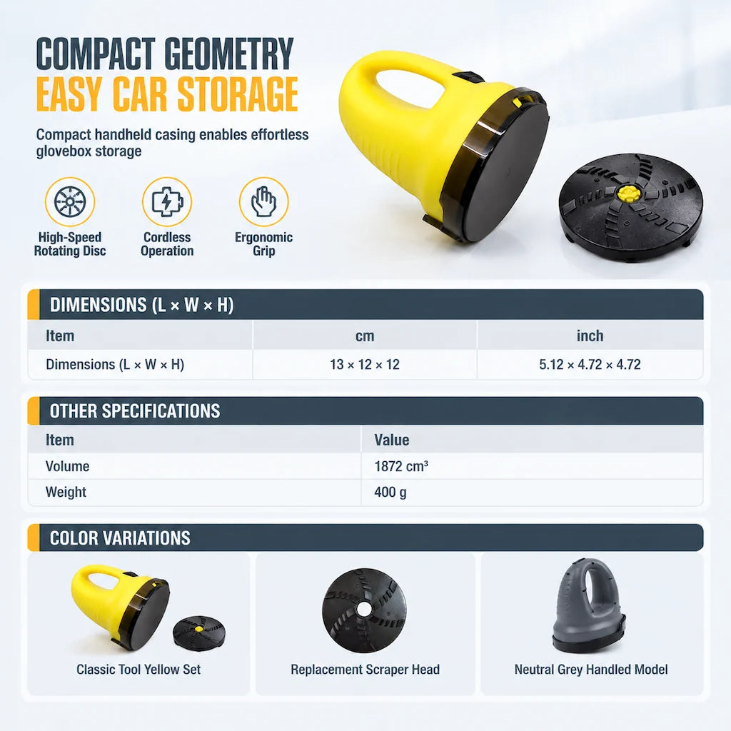 Cordless Electric Car Ice Scraper