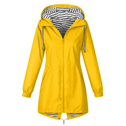 Women's Lightweight Hooded Rain Jacket