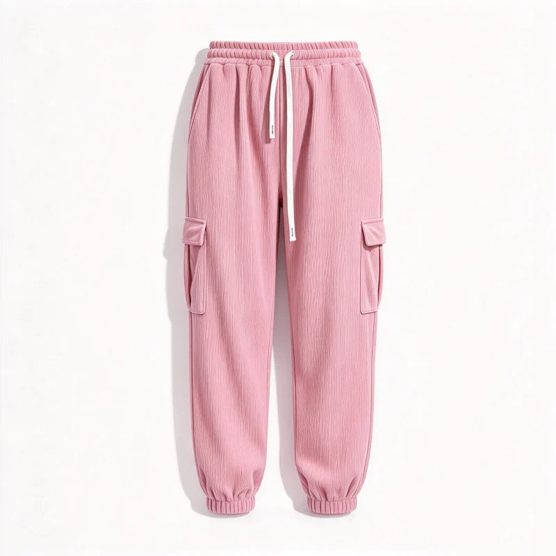 Women's Relaxed Corduroy Cargo Joggers