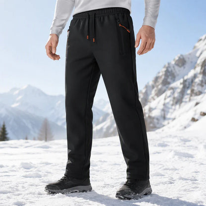 Men's Cosy Straight-Leg Thermal Joggers