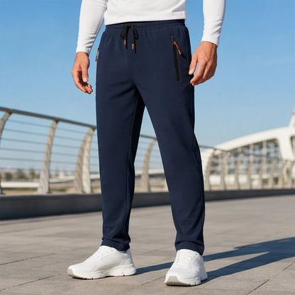 Men's Cosy Straight-Leg Thermal Joggers