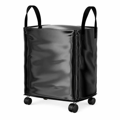 Large Capacity Foldable Rolling Storage Bag with Swivel Wheels