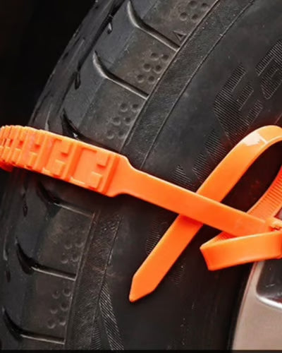 Emergency Anti-Skid Tyre Traction Straps
