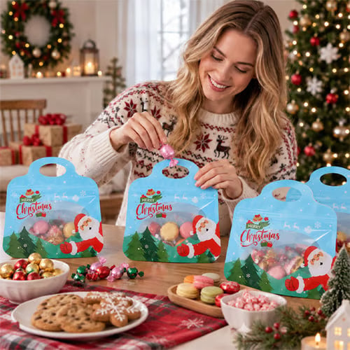 Christmas Handheld Treat Bags