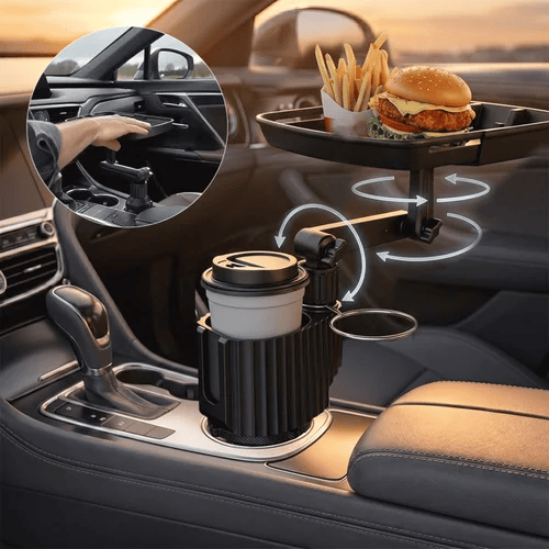360° Rotating Car Dining & Storage Tray