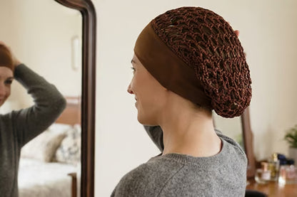 Stretch Crochet Mesh Hair Cap