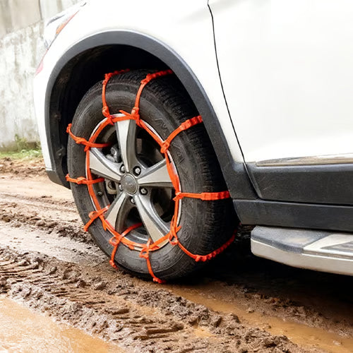 Emergency Anti-Skid Tyre Traction Straps