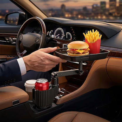 360° Rotating Car Dining & Storage Tray