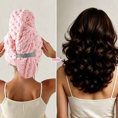 Women's Ultra-Absorbent Microfibre Hair Turban