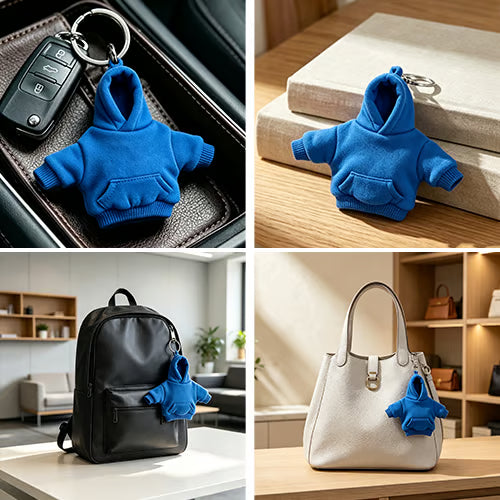 Mini Hoodie Squeeze Ball Keychain