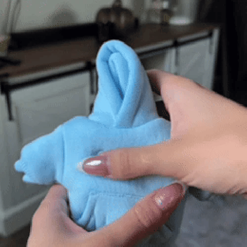 Mini Hoodie Squeeze Ball Keychain