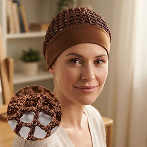 Stretch Crochet Mesh Hair Cap