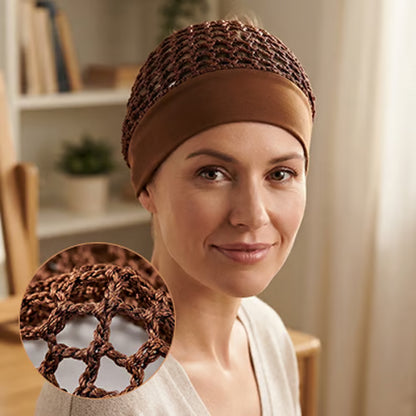 Stretch Crochet Mesh Hair Cap