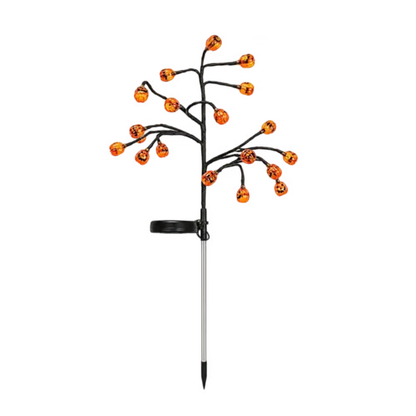 Solar Pumpkin Garden Stake Lights
