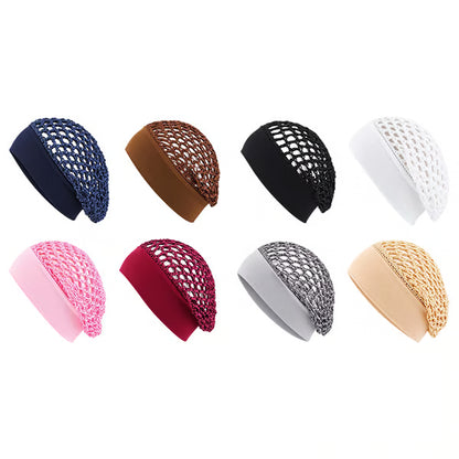 Stretch Crochet Mesh Hair Cap