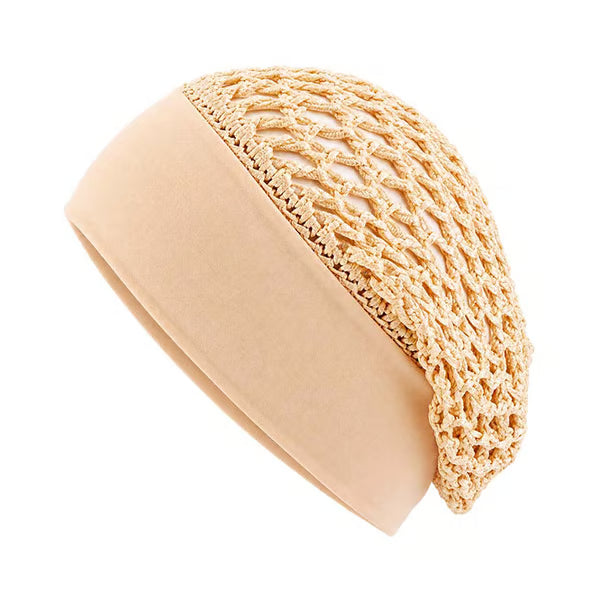 Stretch Crochet Mesh Hair Cap