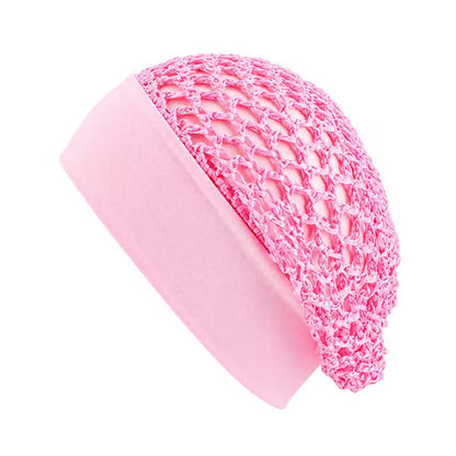 Stretch Crochet Mesh Hair Cap