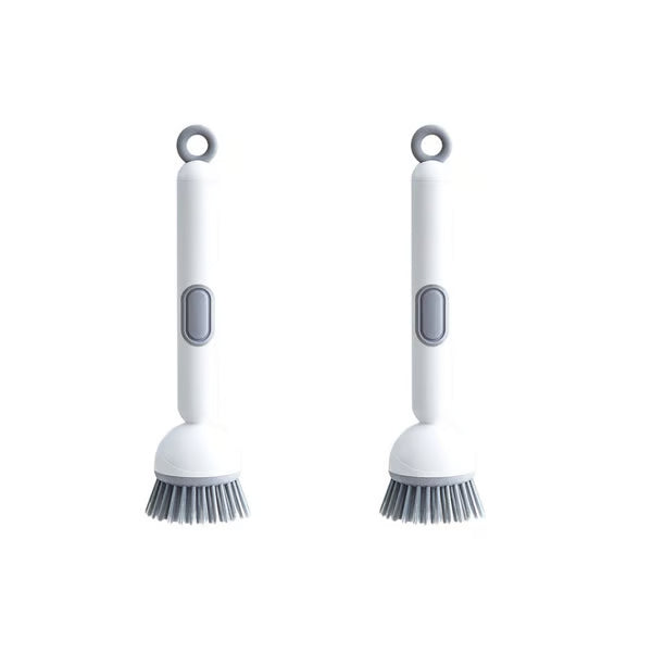 Long Handle Soap Dispensing Scrub Brush