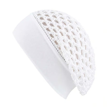 Stretch Crochet Mesh Hair Cap