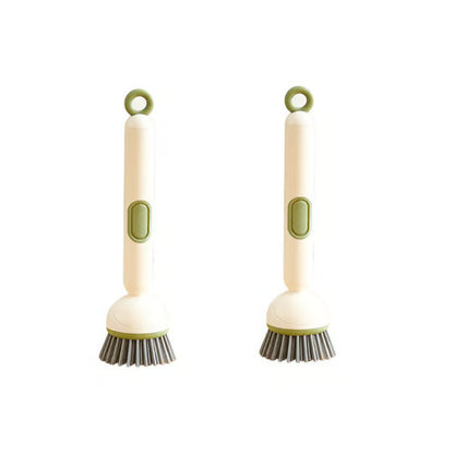 Long Handle Soap Dispensing Scrub Brush