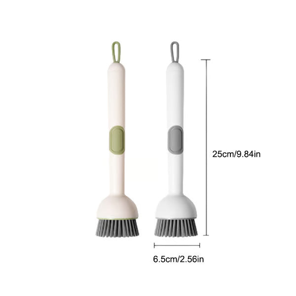 Long Handle Soap Dispensing Scrub Brush