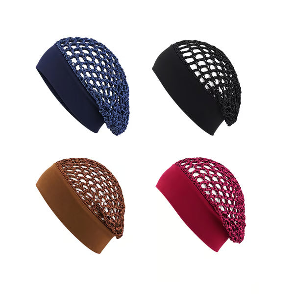 Stretch Crochet Mesh Hair Cap