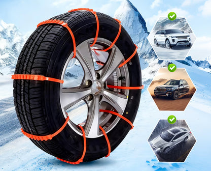 Emergency Anti-Skid Tyre Traction Straps