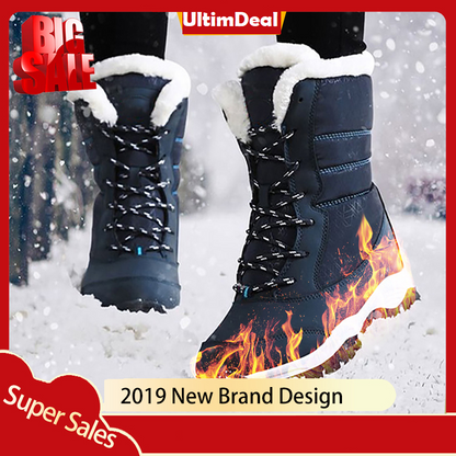 Women Thick Fur Snow Warm Boots "New 2020"