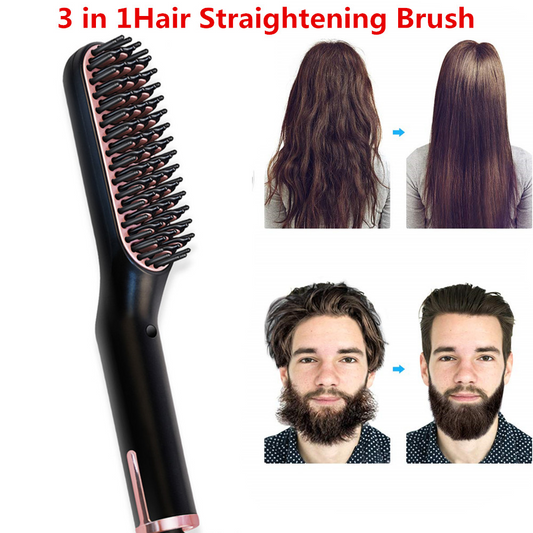 2020 NEW: Styling Multifunctional Hair Straightening Irons Beard kit