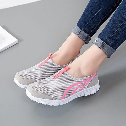 Fashion 2019: Shoes woman Breathable Mesh Flat