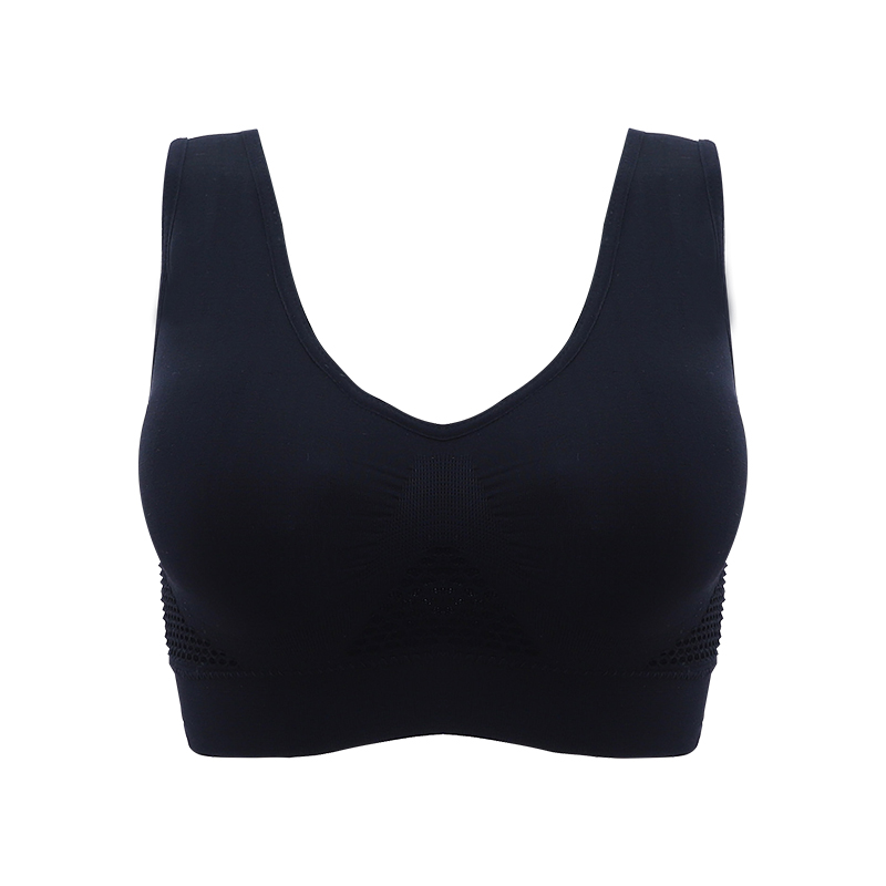 Plus Size 3XL Breathable Sports Fitness Bra
