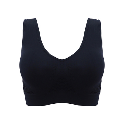 Plus Size 3XL Breathable Sports Fitness Bra
