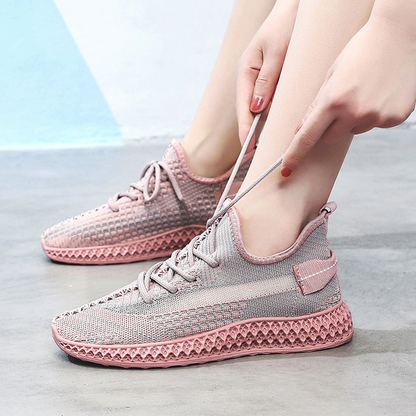 Ladies Footwear Breathable Sneakers