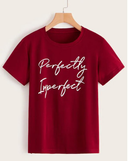 Fashion 2020: Perfectly Imperfect T-Shirt