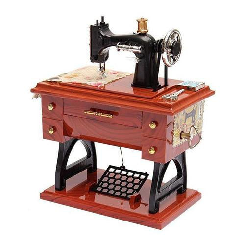 60% OFF!! Mini Sewing Machine Music Box