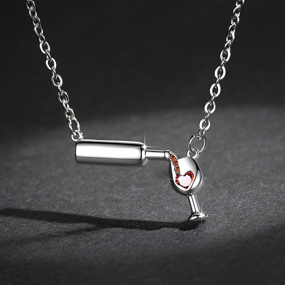 New Lovely wine Necklace