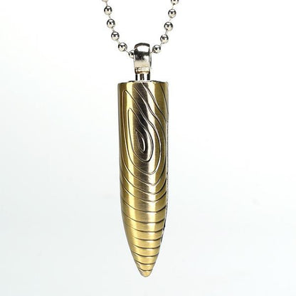 Bullet Necklace Million Matches Male Key Chain Pendant Lighter