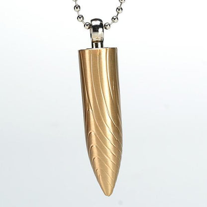 Bullet Necklace Million Matches Male Key Chain Pendant Lighter