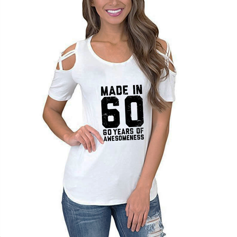 Made In 60 Shoulder T-shirts
