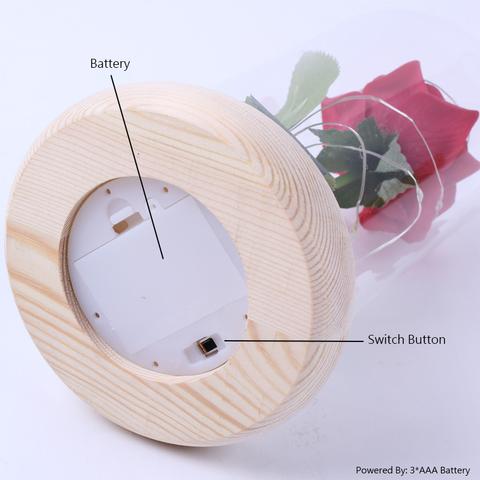 Christmas Valentine's Gifts LED Rose Lamps (Style 2)