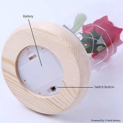Christmas Valentine's Gifts LED Rose Lamps (Style 2)