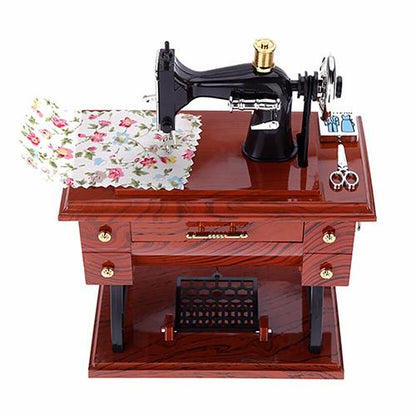 60% OFF!! Mini Sewing Machine Music Box